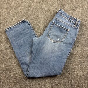 CABI Women’s Denim 100% bf Jeans Distressed Style 4152 size: 4